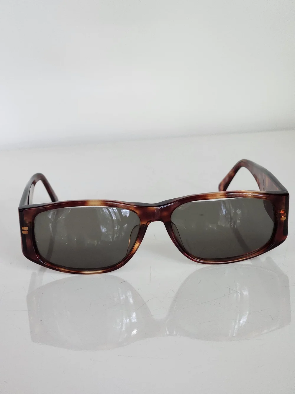 RENOMA Vintage Tortoiseshell Oval Sunglassess Brown Lens Made In Japan 58mm